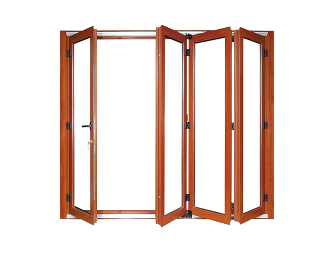 Puerta plegable de PVC