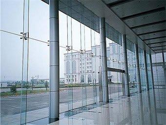 point-supported glass curtain wall