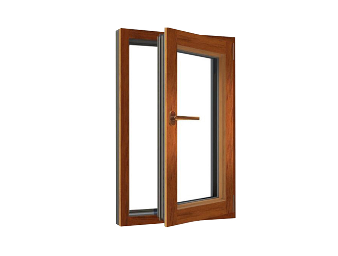 Wooden-aluminium Window